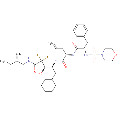Chemical structure of BindingDB Monomer ID 50045284