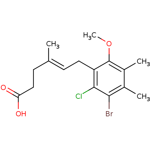Chemical structure of BindingDB Monomer ID 50054047