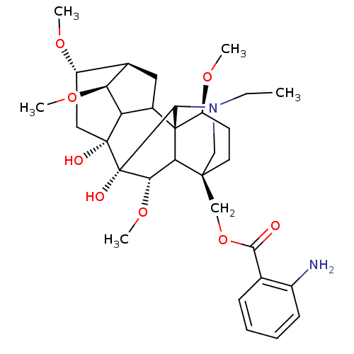 Chemical structure of BindingDB Monomer ID 50054814