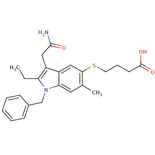 Chemical structure of BindingDB Monomer ID 50055312