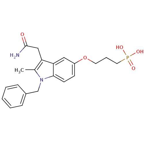 Chemical structure of BindingDB Monomer ID 50055341
