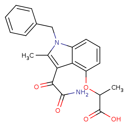 Chemical structure of BindingDB Monomer ID 50055385