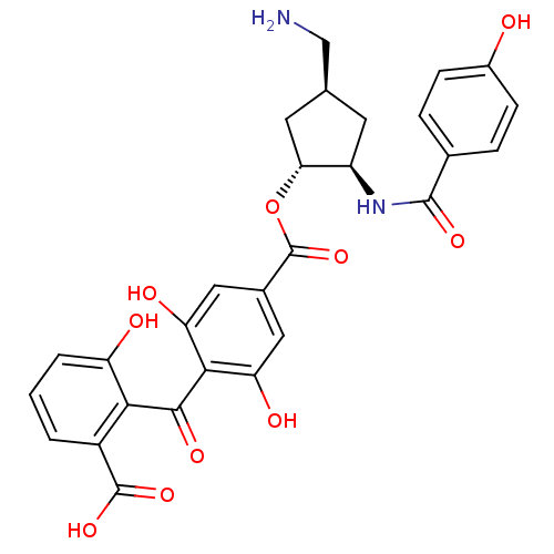 Chemical structure of BindingDB Monomer ID 50055677