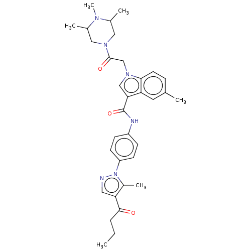 Chemical structure of BindingDB Monomer ID 50055826