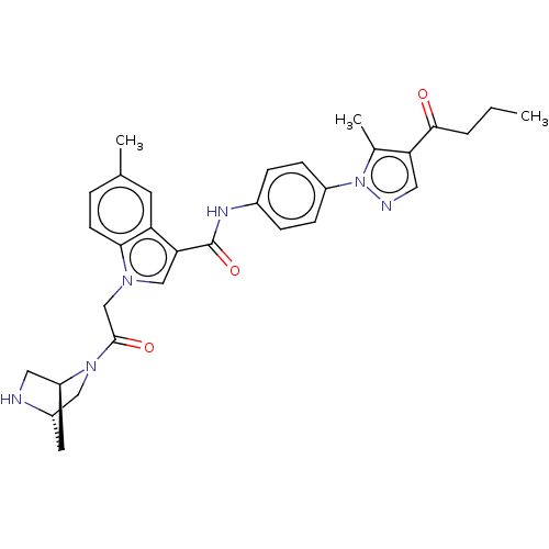 Chemical structure of BindingDB Monomer ID 50055844