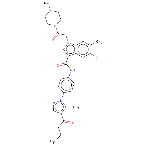 Chemical structure of BindingDB Monomer ID 50055852