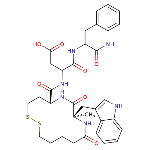 Chemical structure of BindingDB Monomer ID 50056455