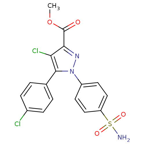 Chemical structure of BindingDB Monomer ID 50057619