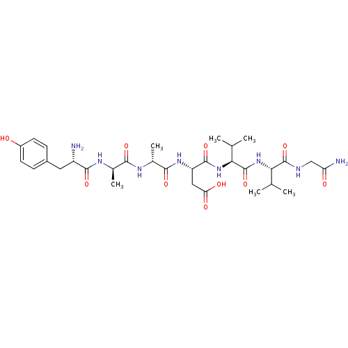 Chemical structure of BindingDB Monomer ID 50059372
