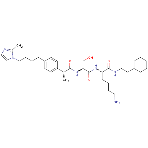 Chemical structure of BindingDB Monomer ID 50059434