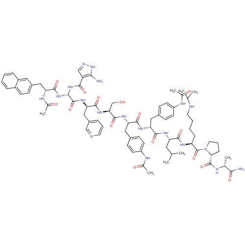 Chemical structure of BindingDB Monomer ID 50060780