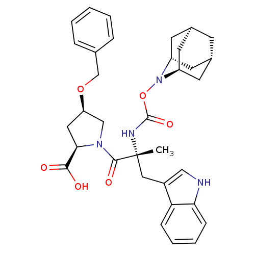 Chemical structure of BindingDB Monomer ID 50061283