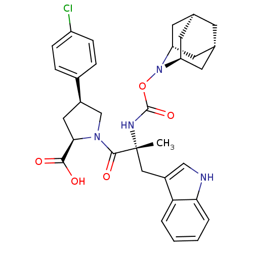 Chemical structure of BindingDB Monomer ID 50061287