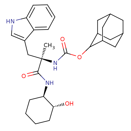 Chemical structure of BindingDB Monomer ID 50061997