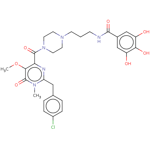 Chemical structure of BindingDB Monomer ID 50062829