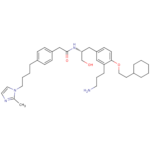 Chemical structure of BindingDB Monomer ID 50063543