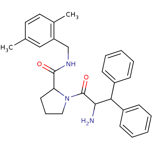 Chemical structure of BindingDB Monomer ID 50063549