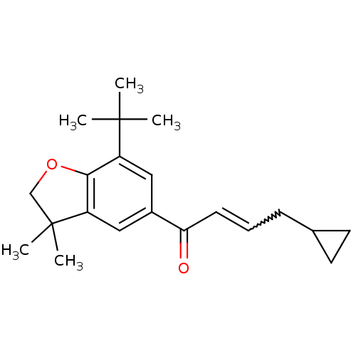 Chemical structure of BindingDB Monomer ID 50063782
