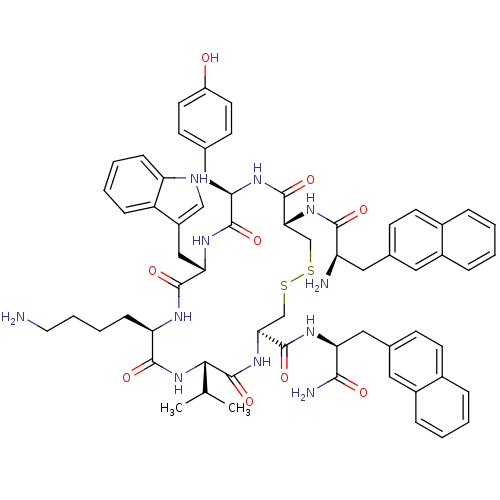 Chemical structure of BindingDB Monomer ID 50063814