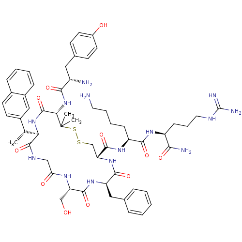 Chemical structure of BindingDB Monomer ID 50064837