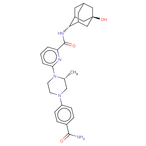 Chemical structure of BindingDB Monomer ID 50066894