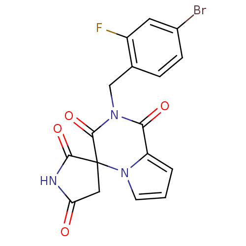 Chemical structure of BindingDB Monomer ID 50067376