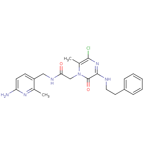 Chemical structure of BindingDB Monomer ID 50067791