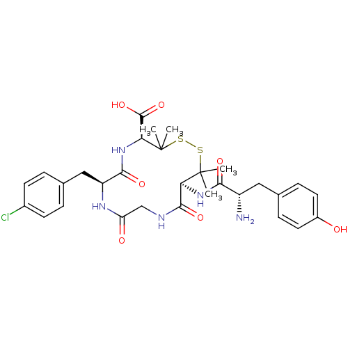 Chemical structure of BindingDB Monomer ID 50068133