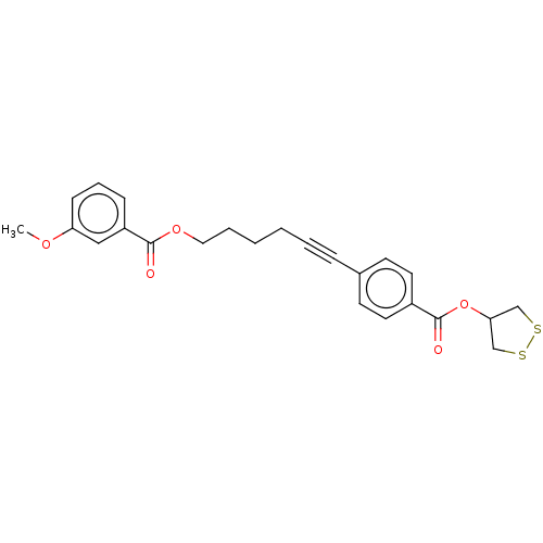 Chemical structure of BindingDB Monomer ID 50068884