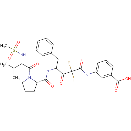 Chemical structure of BindingDB Monomer ID 50068909