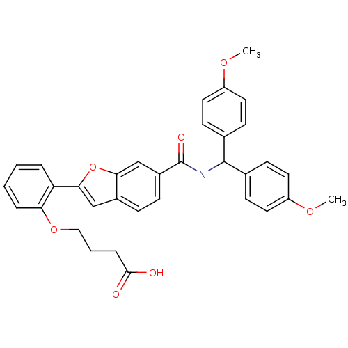 Chemical structure of BindingDB Monomer ID 50069239