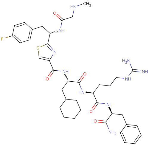 Chemical structure of BindingDB Monomer ID 50070657