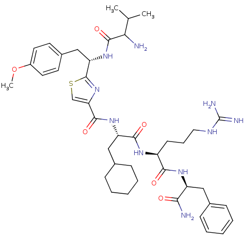 Chemical structure of BindingDB Monomer ID 50070667