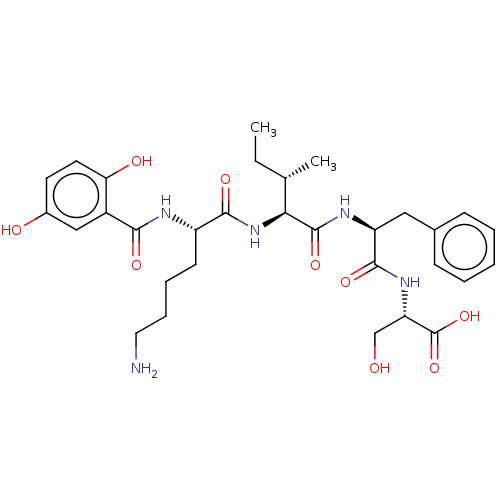 Chemical structure of BindingDB Monomer ID 50070726