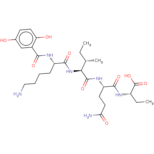Chemical structure of BindingDB Monomer ID 50070734