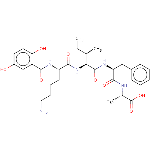 Chemical structure of BindingDB Monomer ID 50070757