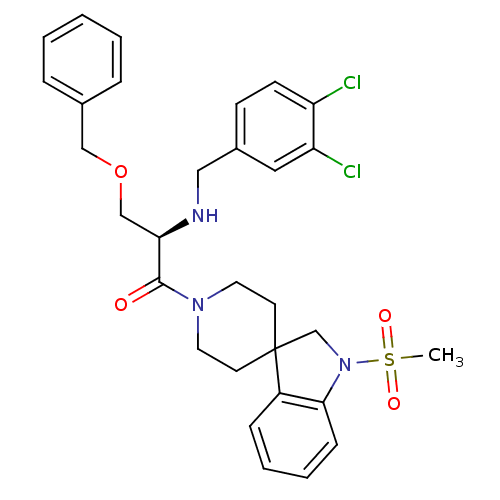Chemical structure of BindingDB Monomer ID 50070992