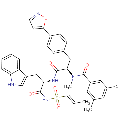 Chemical structure of BindingDB Monomer ID 50071428