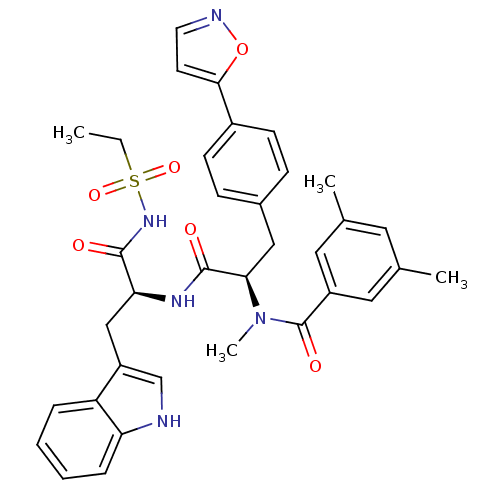 Chemical structure of BindingDB Monomer ID 50071430