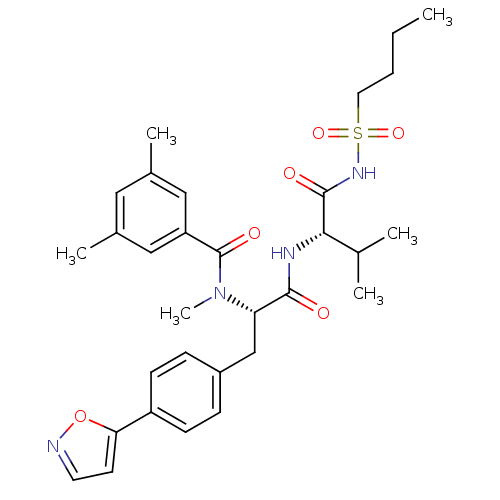 Chemical structure of BindingDB Monomer ID 50071448