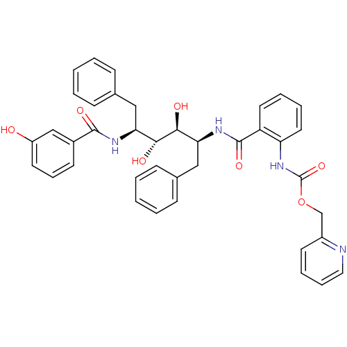 Chemical structure of BindingDB Monomer ID 50073261