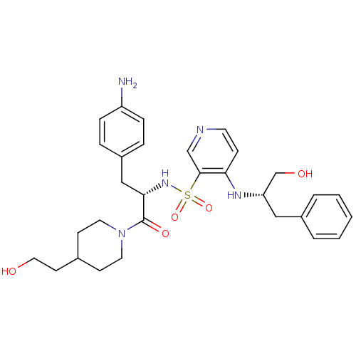 Chemical structure of BindingDB Monomer ID 50073280