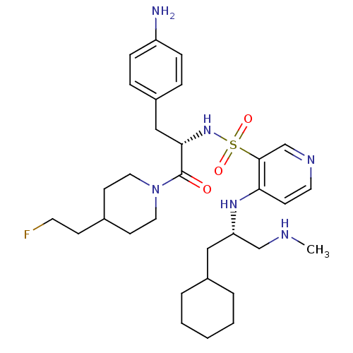 Chemical structure of BindingDB Monomer ID 50073299
