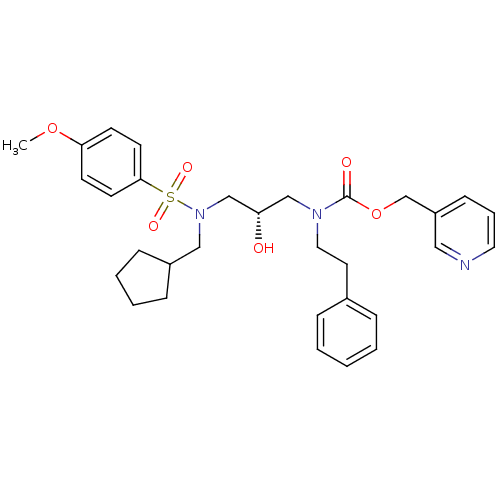 Chemical structure of BindingDB Monomer ID 50073353
