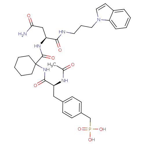 Chemical structure of BindingDB Monomer ID 50073918