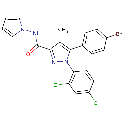 Chemical structure of BindingDB Monomer ID 50074323