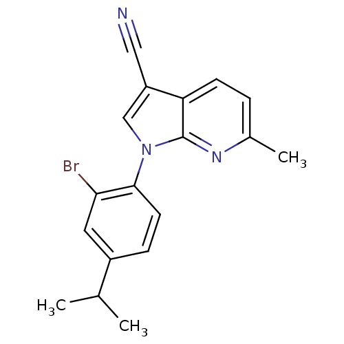 Chemical structure of BindingDB Monomer ID 50074424