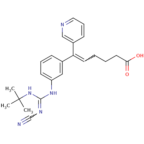 Chemical structure of BindingDB Monomer ID 50075624