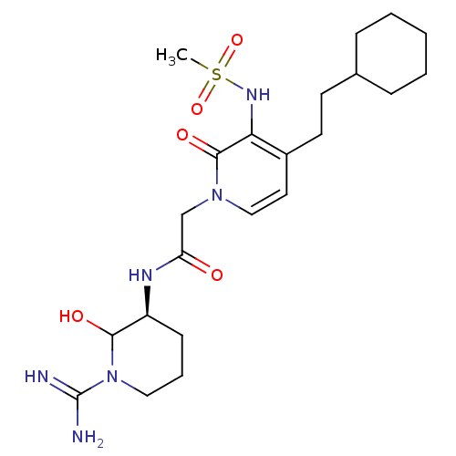 Chemical structure of BindingDB Monomer ID 50076067