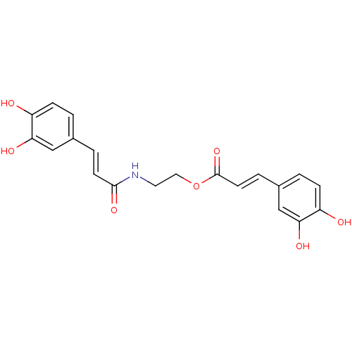 Chemical structure of BindingDB Monomer ID 50076271